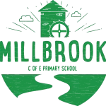 Millbrook C of E Primary School Logo Millbrook C of E Primary School Logo