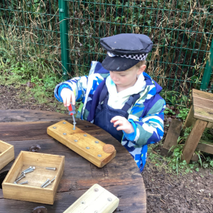 Antony School child dress up fine motor