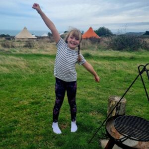 Braddock Primary Pupil on camp