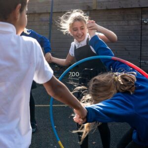 Lerryn Primary School Pupils team building games Lerryn