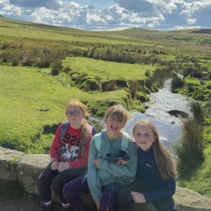 Millbrook Primary School Pupils on the moors