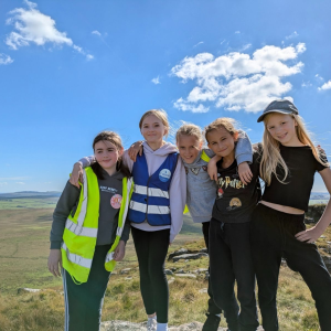 St Martin's Primary School Pupils out hiking St Martin's Primary School Pupils out hiking