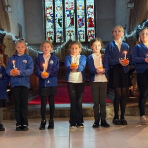 St Martin's Primary School christingle service St Martin's Primary School christingle service