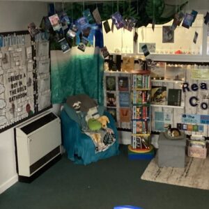 St Martin's Primary School reading corner