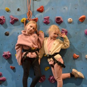 St Mellion Primary Pupils enjoying climbing