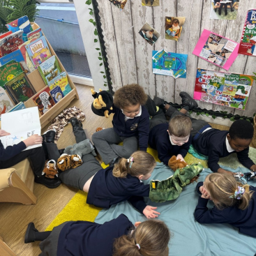 St Petrocs Primary School Pupils playing