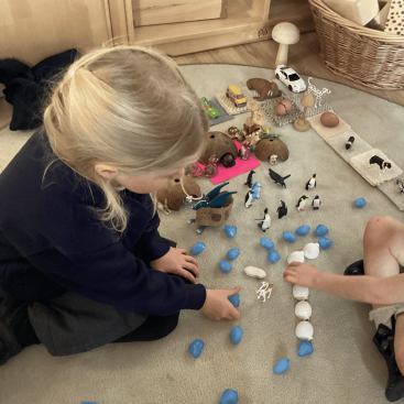 Cygnets Nursery St Germans Pupil imaginative play