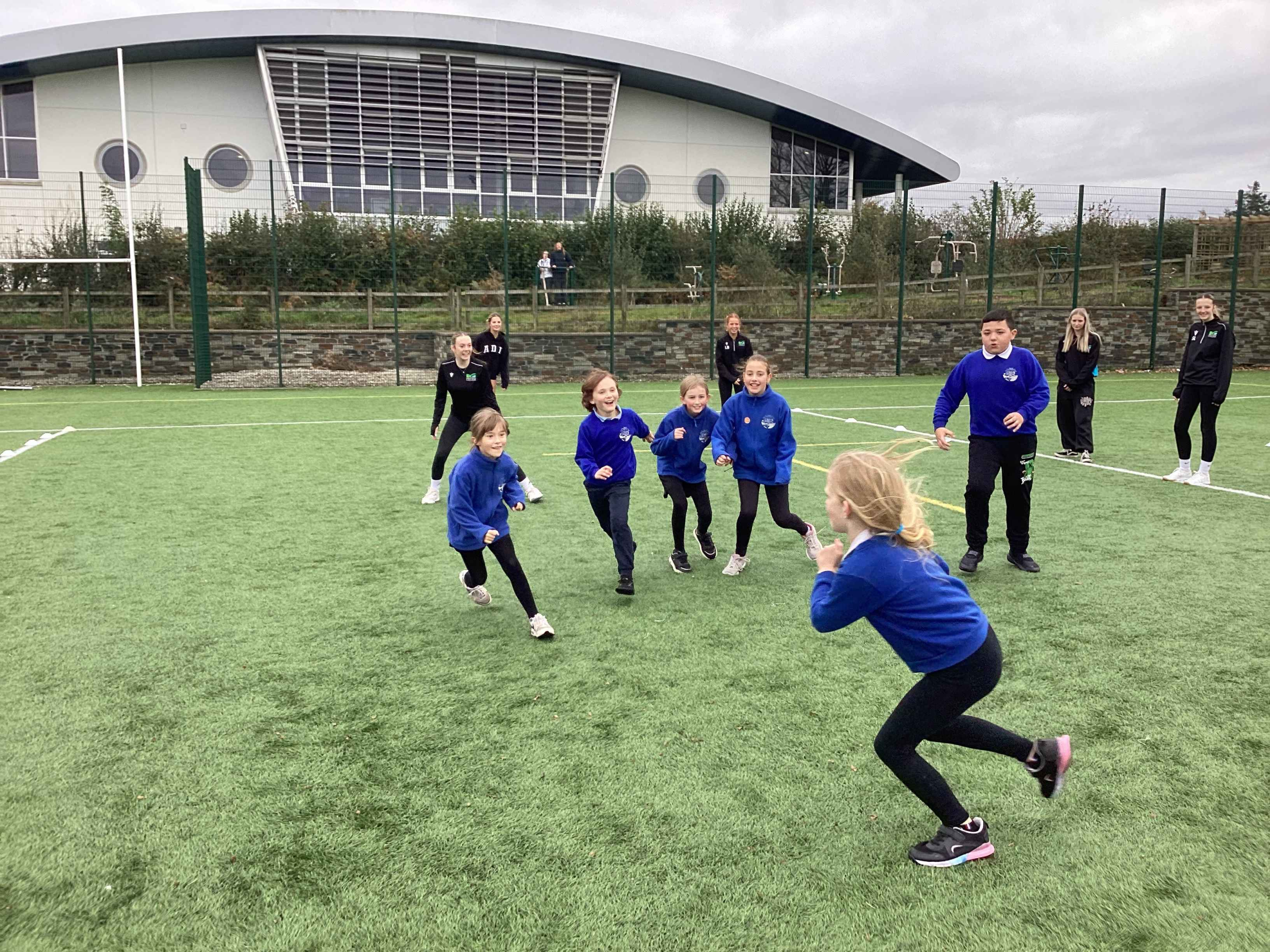 St Barnabas Trust Football - Sharks and fishes