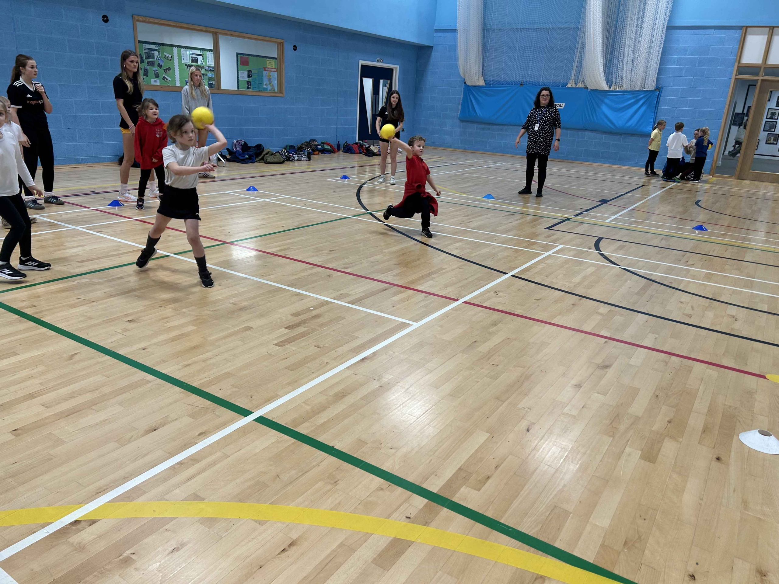 St Barnabas Trust KS1 Dodgeball St Mabyn
