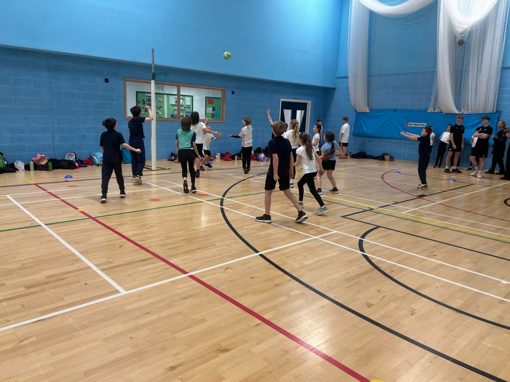St Barnabas Trust KS2 Netball Game 1