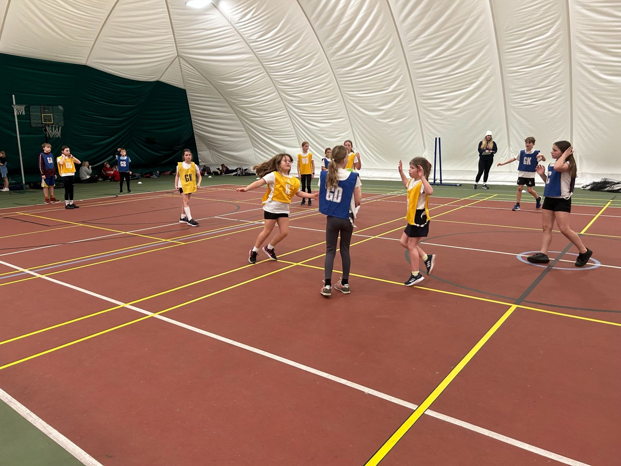 St Barnabas Trust KS2 Netball Game